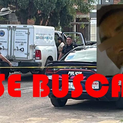 El responsable del FEMINICIDIO se dio a la fuga al darse cuenta de lo que había hecho