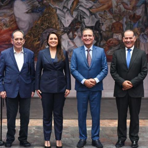 Tere Jiménez y exgobernadores