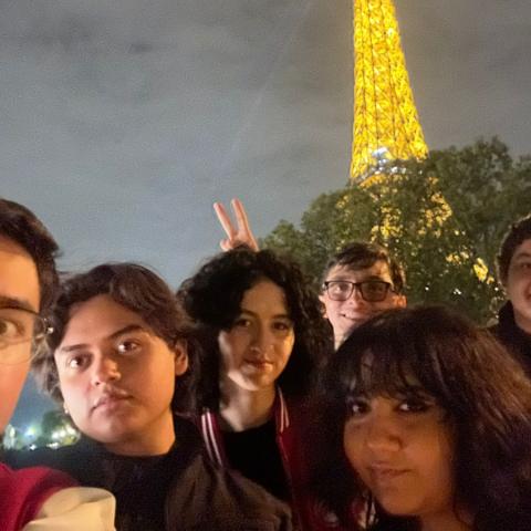 Estudiantes en Francia