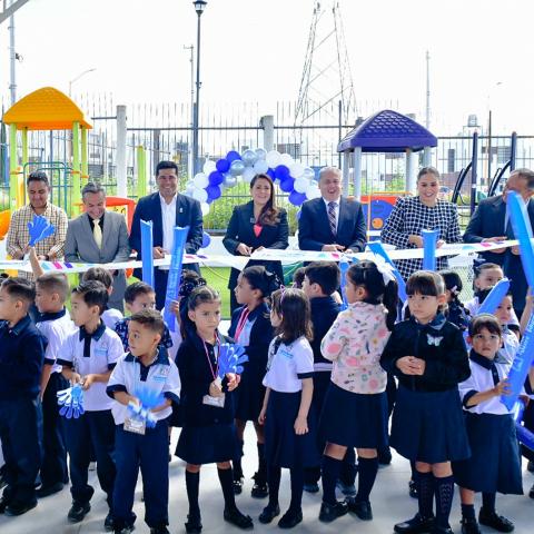 Entrega de jardín de niños