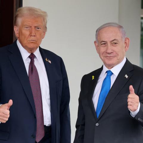 Trump y Netanyahu