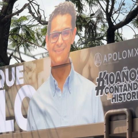 Está en su derecho, pero hay que esperar los tiempos: PAN sobre espectaculares de Quique Galo