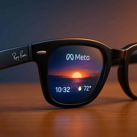 Meta presenta nuevas gafas inteligentes con IA, pantalla y pulsera neural