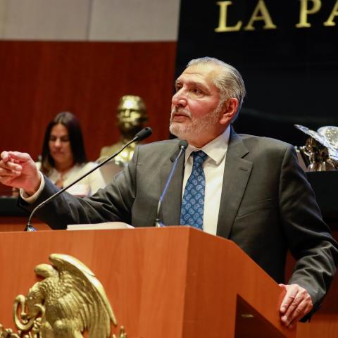Reclaman senadores de Morena a Adán Augusto transparencia en el uso de 338 millones de pesos 