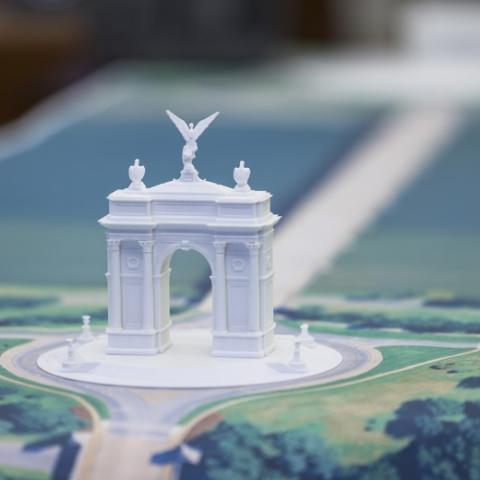 Trump planea construir un "Arco del Triunfo" en Washington por los 250 años de Independencia