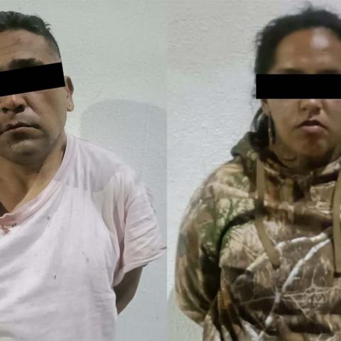 Fueron detenidos por elementos de la Policía Municipal en calles de la Colonia Estrella