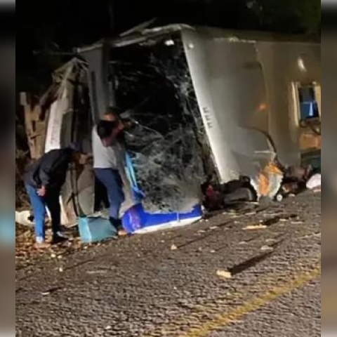 Accidente en Brasil