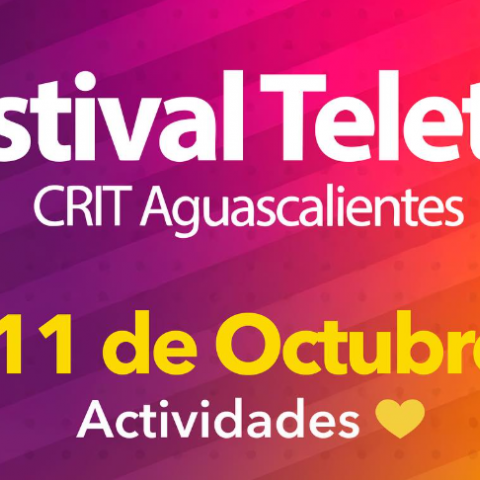 ¿Qué harás hoy? ¡Vamos al CRIT Aguascalientes y seamos parte del Teletón 2025!