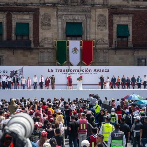 Gobernadores de Morena respaldan a Sheinbaum en primer año de gobierno