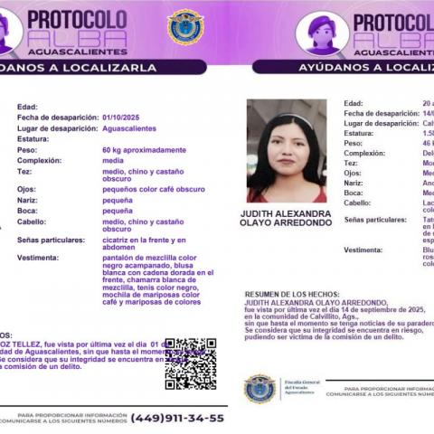 Pide Instituto de las Mujeres a FGE búsqueda de jóvenes desaparecidas sea con perspectiva de géner
