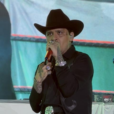 Christian Nodal cautivó a los asistentes a la Feria de San Francisco de los Romo