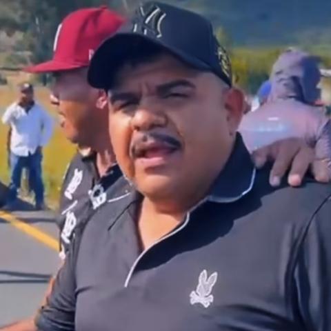 Chuy Lizárraga se solidariza con los agricultores que bloquean carreteras