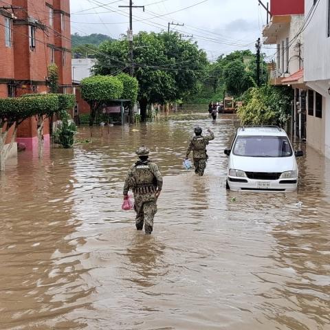 Lluvias en México
