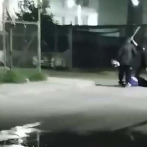 La brutal agresión que mantienen en estado critico a la víctima ocurrió esta madrugada en calles del Infonavit Pilar Blanco
