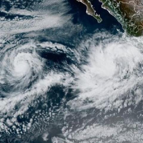 Tormenta tropical Priscilla se forma en Océano Pacífico frente a la costa de México