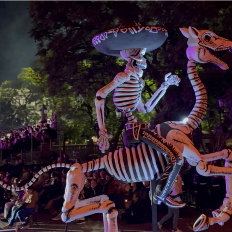 Más de 22 mil personas disfrutaron del Desfile de Calaveras 2025 en Aguascalientes