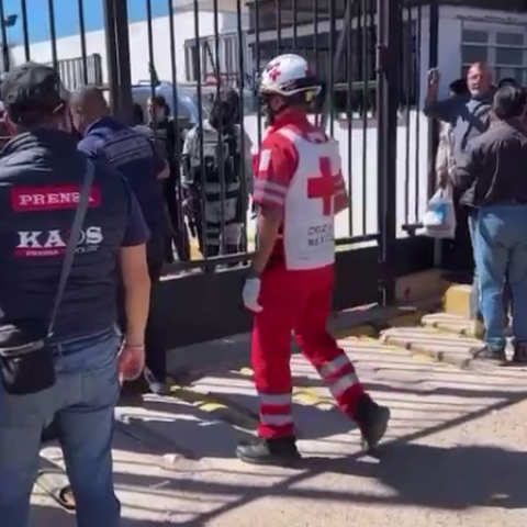 Riña e incendio en Cereso Varonil Aguascalientes 