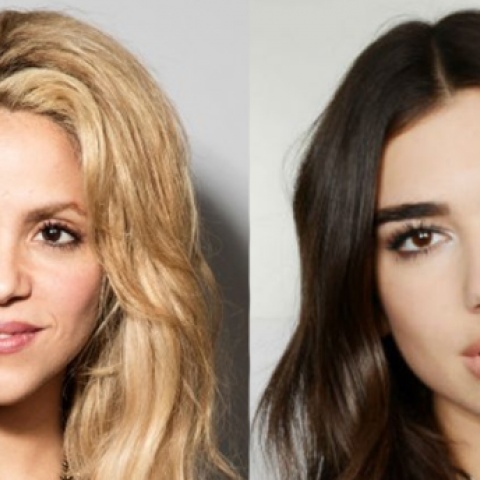 Así reaccionó Shakira al homenaje que le hizo Dua Lipa en Colombia