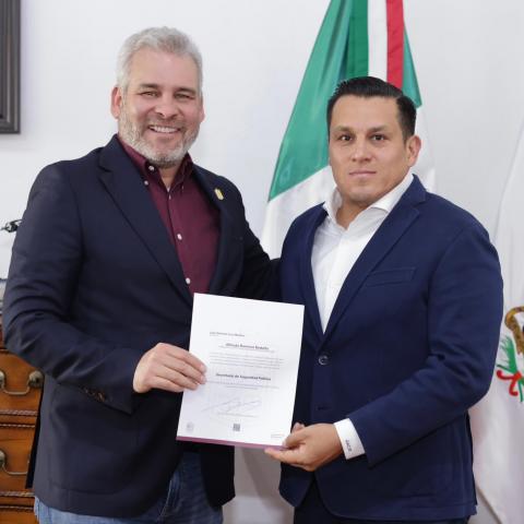Nombran a nuevo secretario de Seguridad en Michoacán a dos semanas del ataque contra Carlos Manzo