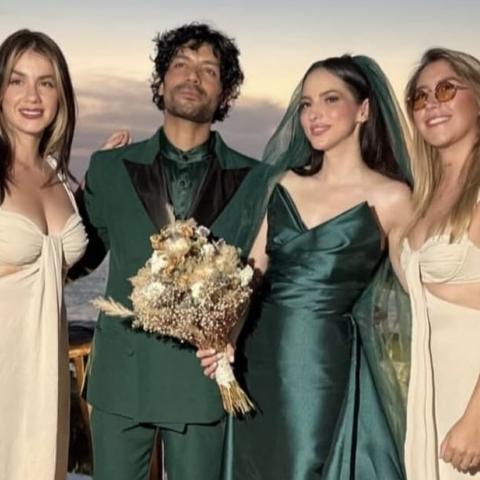 Paty Cantú y Christian Vázquez se casaron este fin de semana