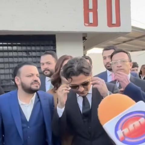 Christian Nodal y sus papás libran la vinculación a proceso