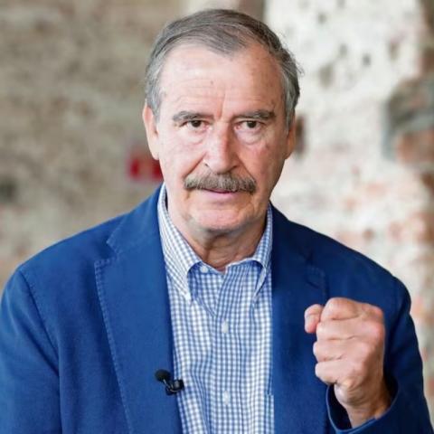 Vicente Fox intensifica campaña para la marcha nacional del 15 de noviembre