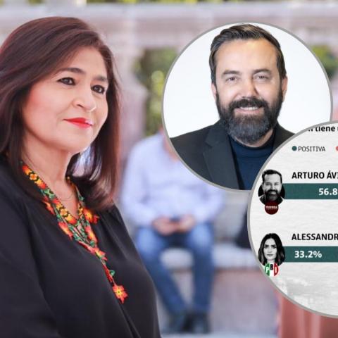 Nora Ruvalcaba y Arturo Ávila