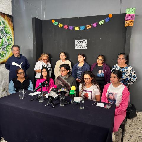 Rechazan familias buscadoras posible destitución de comisionada estatal de Aguascalientes