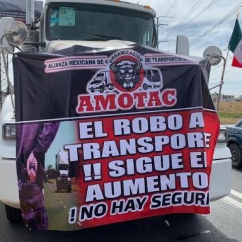 Transportistas de Aguascalientes reclaman seguridad 