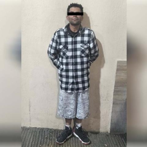 Su todavía esposa, pidió una patrulla para que fuera detenido