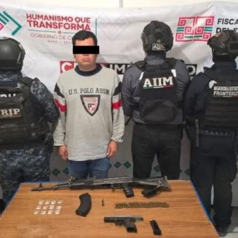 Detenido en Chiapas