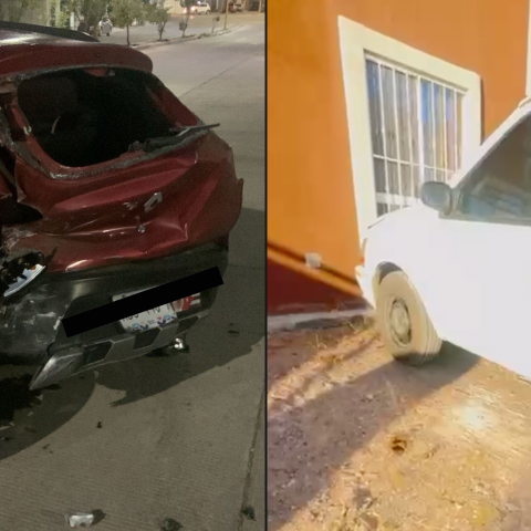 Sujeto chocó un vehículo estacionado, se dio a la fuga y encuentran su auto en plena cochera