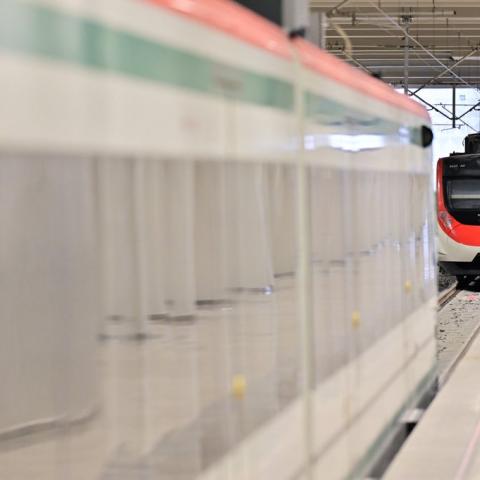 Sheinbaum encabeza recorrido de prueba del Tren Suburbano al AIFA; estará listo en 2026