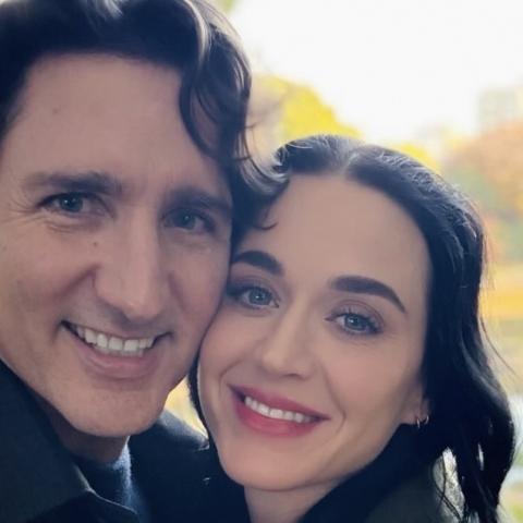Katy Perry no oculta su relación y publica imágenes con Justin Trudeau 