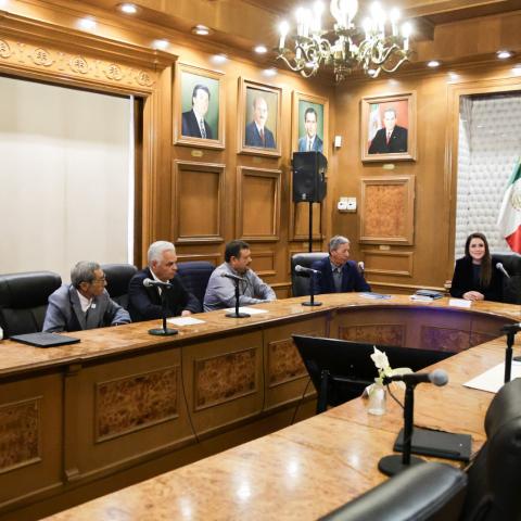 Reunión sobre el campo