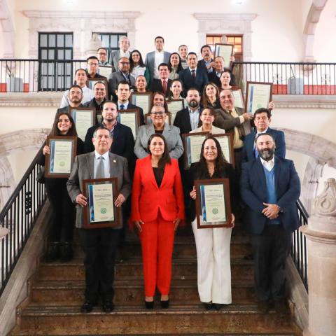 Entrega de reconocimientos