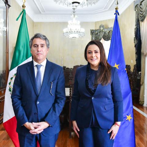 Tere Jiménez y Francisco André