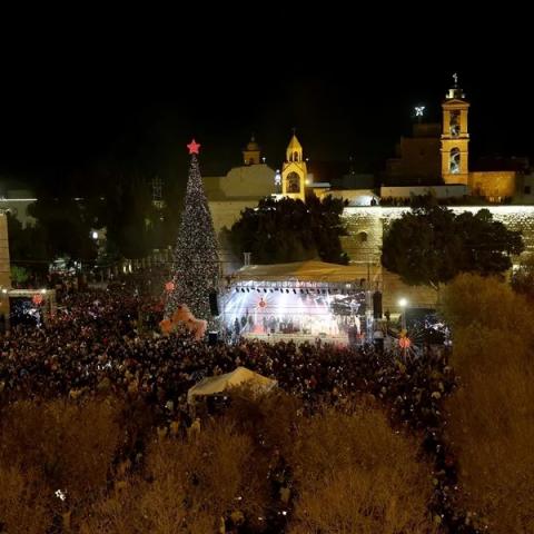 Belén retoma festividades de Navidad tras dos años de la guerra en Gaza