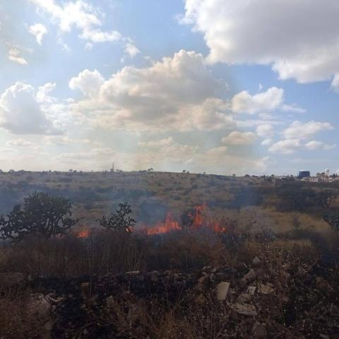 Incendios en El Malacate