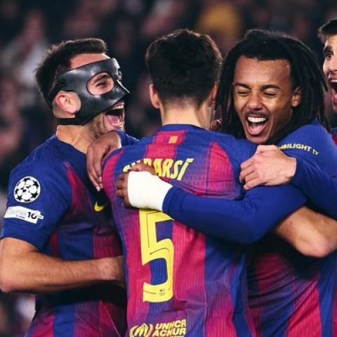 Barcelona 2-1 Frankfurt