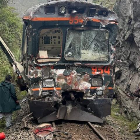 Choque de trenes rumbo a Machu Picchu deja 30 heridos