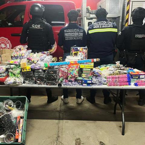 Fueron aseguradas piezas de Hulks, R-15 y Dálmatas en un domicilio particular