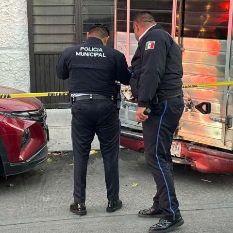 Fueron localizados 5 casquillos percutidos para un arma calibre 9 mm