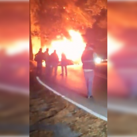 Accidente en la México-Cuernavaca