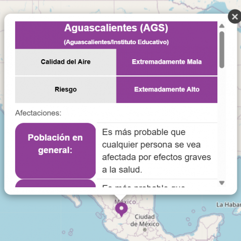 Calidad del aire en Aguascalientes 