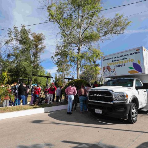 Consultorio veterinario móvil