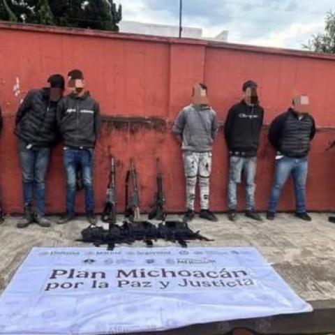 Detenidos Plan Michoacán