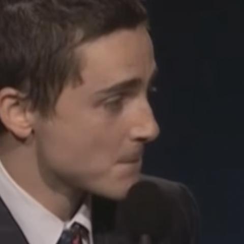 Timothée Chalamet dedica emotivas palabras a Kylie Jenner en los Critics Choice Awards