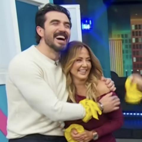 Andrea Legarreta ya no oculta su amor por Luis Carlos Origel, sobrino de Pepillo Origel 