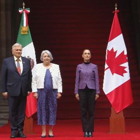 Mary Simon y Claudia Sheinbaum